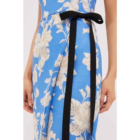 AGUA BY AGUA BENDITA Cinefila Madera Maxi Dress NWT S Retail $980 - Picture 6 of 7